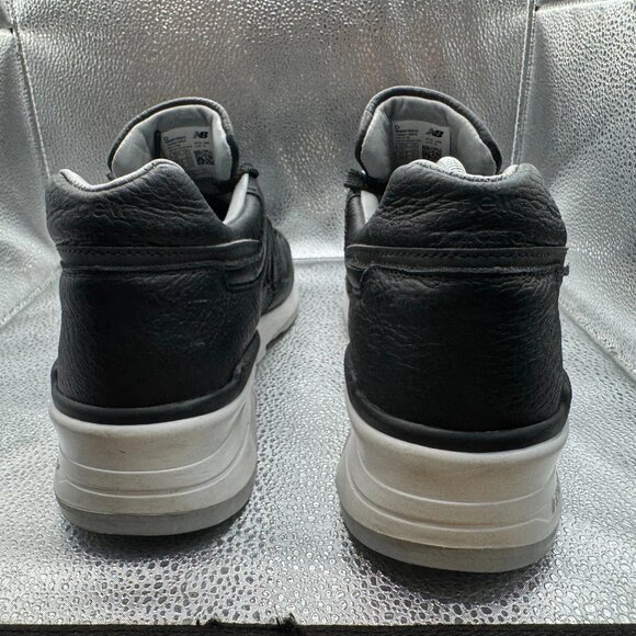 Size 10.5 New Balance 997 Leather Bison Capsule Black Mens Lace Up Shoes M997BSO main image 11